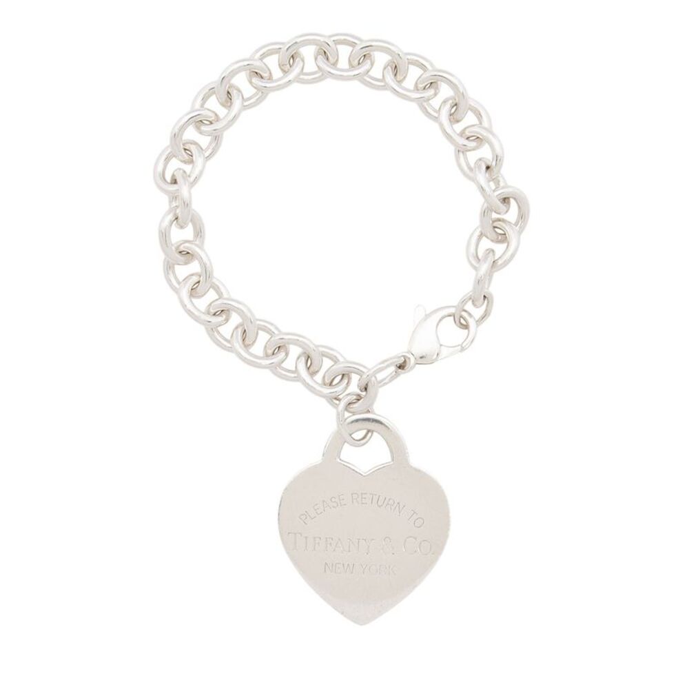 Tiffany & Co. Sterling Silver Return to Tiffany Heart Tag Bracelet